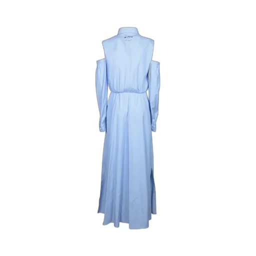 Jeans Long Striped Poplin Dress