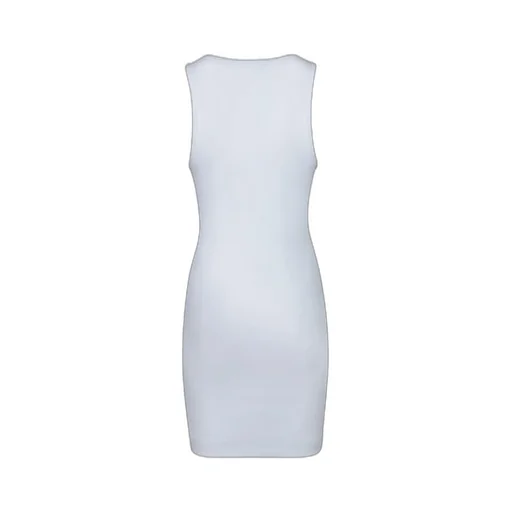 Jeans Sleeveless Crewneck Dress