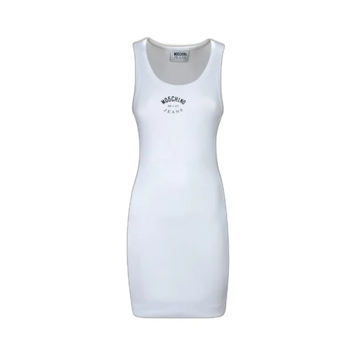 Jeans Sleeveless Crewneck Dress