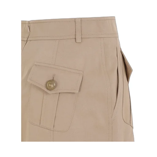 Pocket-Detailed Pencil Skirt