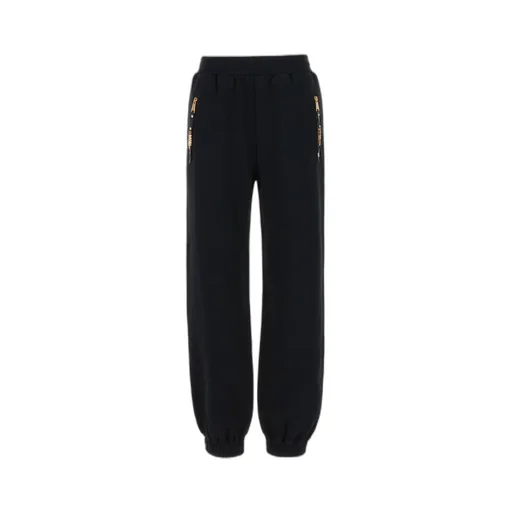 Logo-Lettering Tapered Leg Track Pants