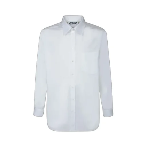 Long Sleeved Curved Hem Shirt