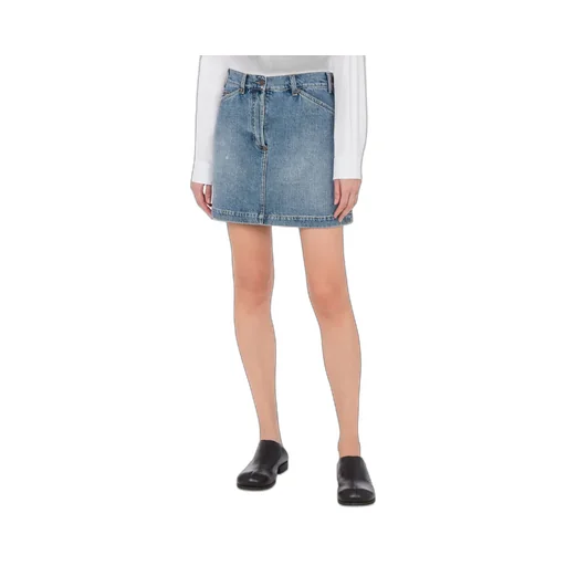 Denim Mini Skirt