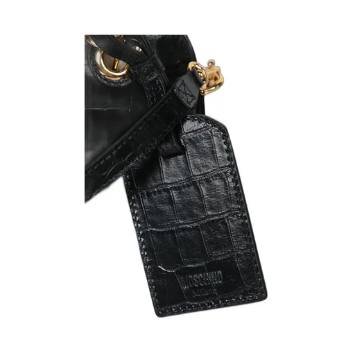 Crocodile-Effect Tote Bag