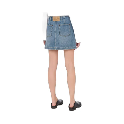 Denim Mini Skirt