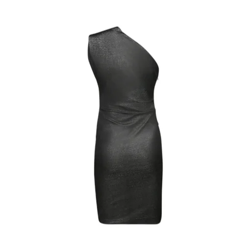 One Shoulder Asymmetric Mini Dress