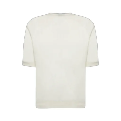 Fine-Knit Crewneck T-Shirt