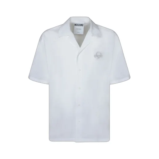 Logo Embroidered Straight Shirt