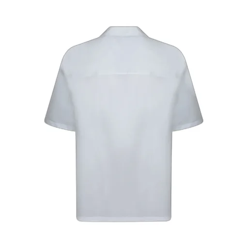 Logo Embroidered Straight Shirt