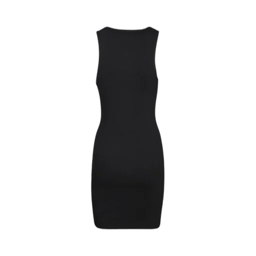 Sleeveless Crewneck Dress