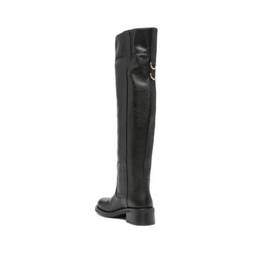 50Mm Stud-Embellished Knee Boots