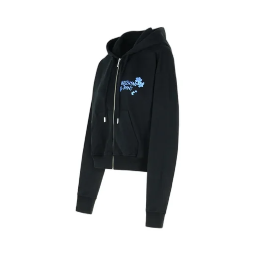 Logo Printed Drawstring Hoodie