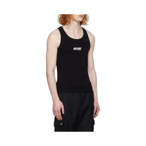 Round Collar Logo Vest