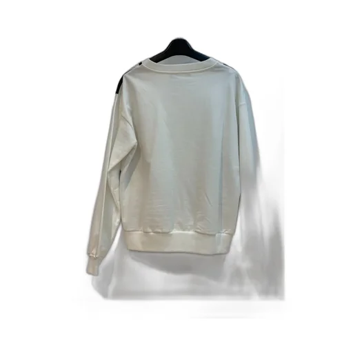 Round Collar Logo Sweater