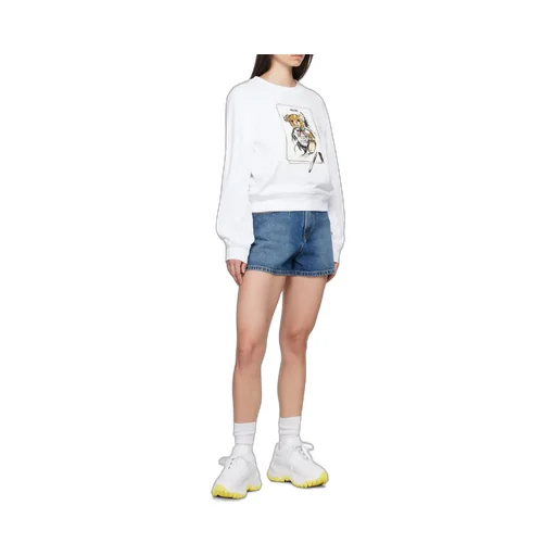 Teddy Bear-Print Sweatshirt
