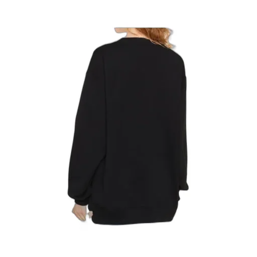 Graphic-Print Crew Neck Sweatshirt