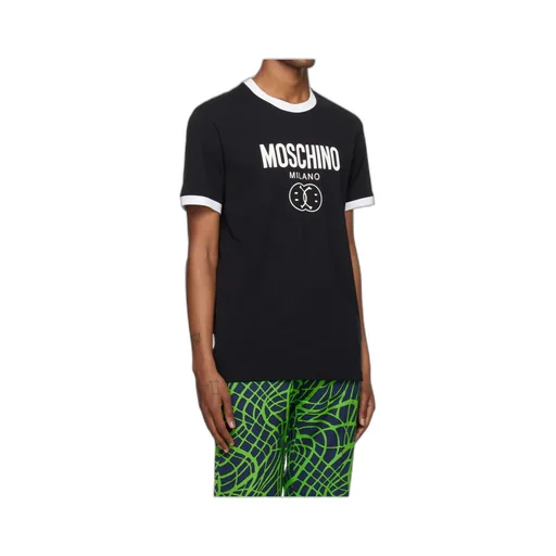 Round Collar Logo T-Shirt