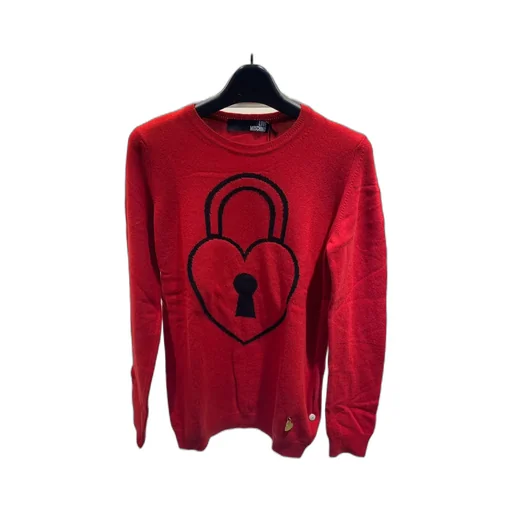 Round-Collar And Long-Sleeved Sweater