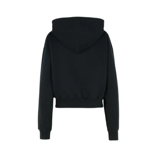 Logo Printed Drawstring Hoodie