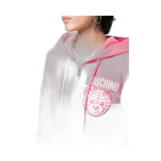 Logo-Print Zip-Up Hoodie