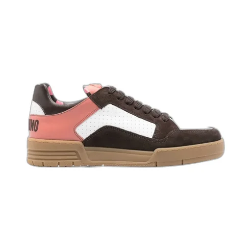 Panelled Leather Sneakers