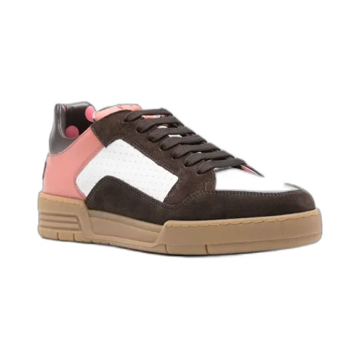Panelled Leather Sneakers