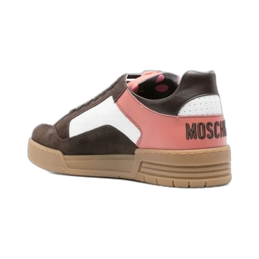 Panelled Leather Sneakers