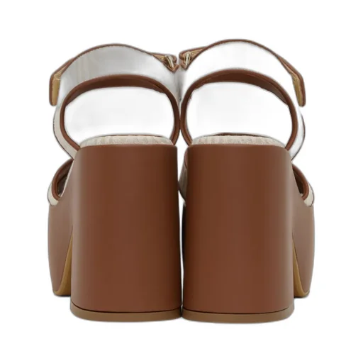 70Mm Leather Sandals
