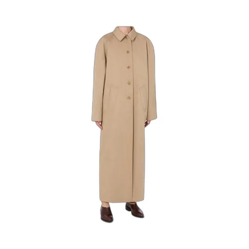Gabardine Satin Reversible Trench Coat