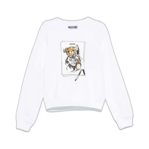 Teddy Bear-Print Sweatshirt