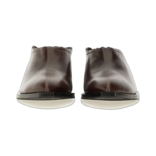 Scallop-Edge Slip-On Loafers