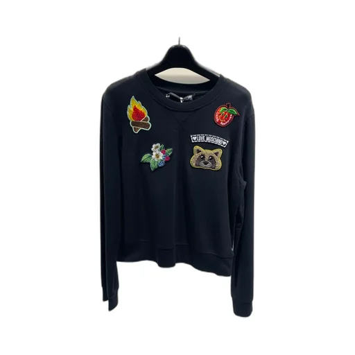 Round-Collar Long-Sleeve Hoodie