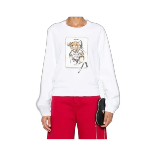 Teddy Bear-Print Sweatshirt
