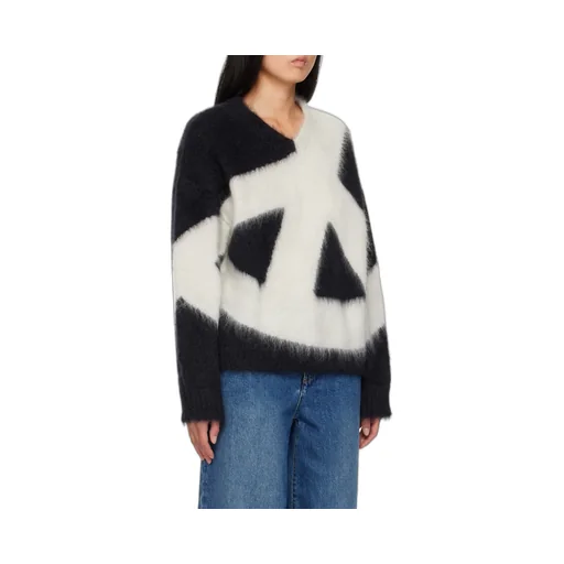 Brushed Mohair-Wool Blend Jumper
