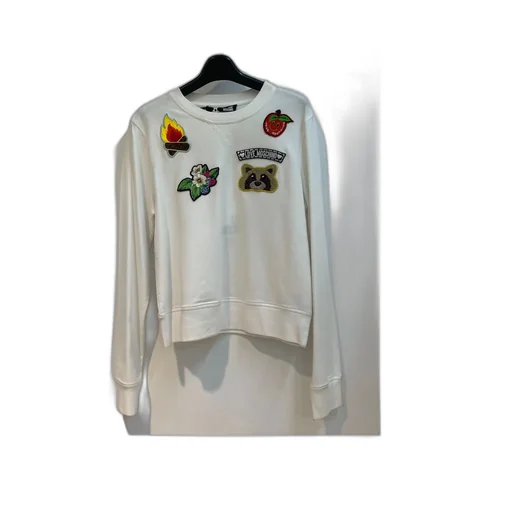 Round-Collar Long-Sleeve Hoodie