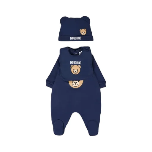 Teddy Bear Print Babygrow Set