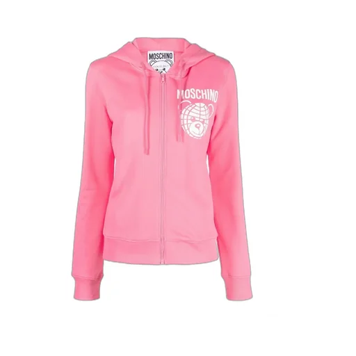 Logo-Print Zip-Up Hoodie