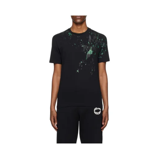 Round Collar Printed T-Shirt