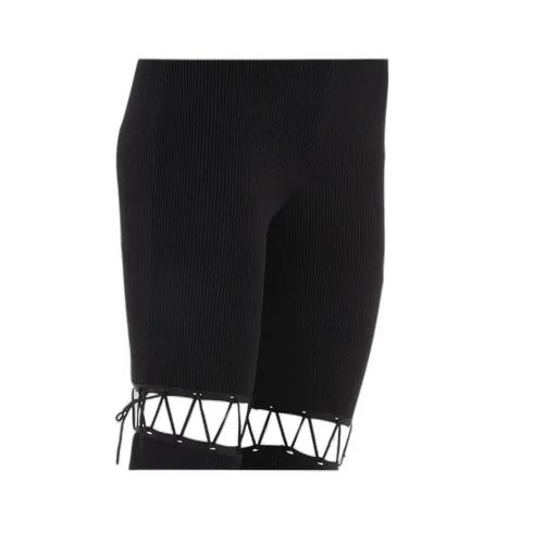 Cut-Out Knit Pants