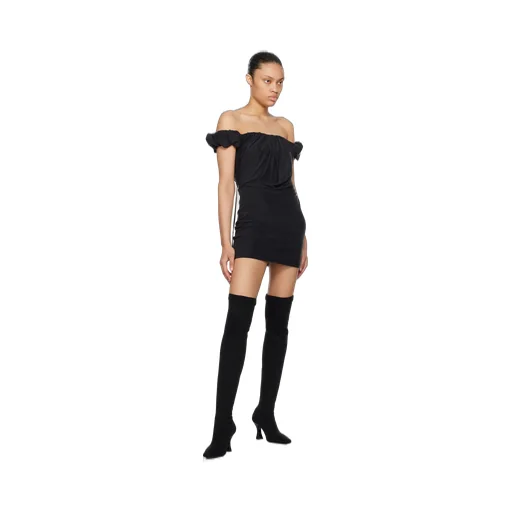 80Mm Leather Knee Boots