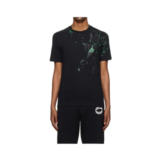 Round Collar Printed T-Shirt