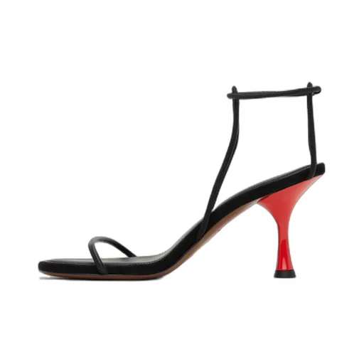 Nenque Logo High-Heeled Sandals