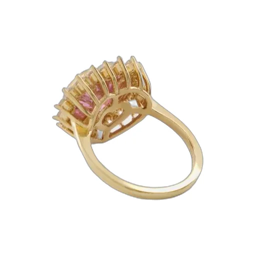 N Dia Heart Ring