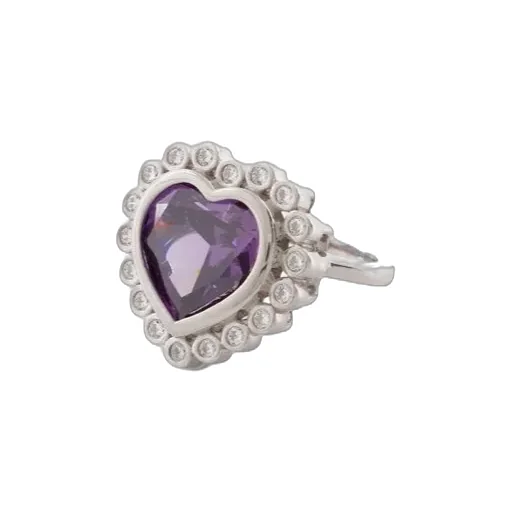 Heart Embellishment Ring