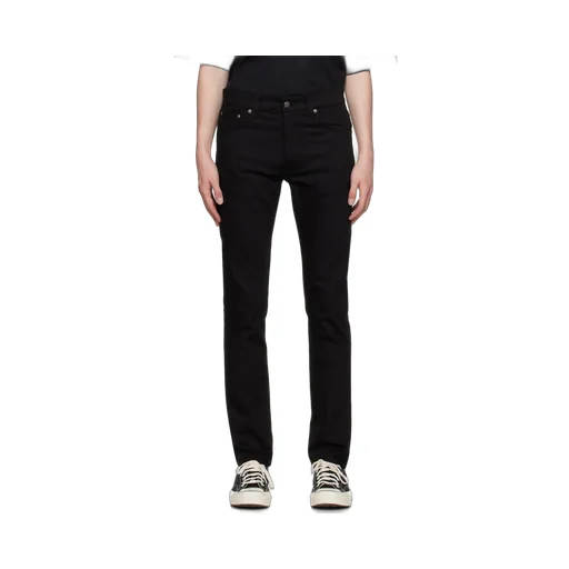 Mid-Waist Casual Jeans