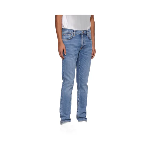 Logo-Decorated Straight Jeans