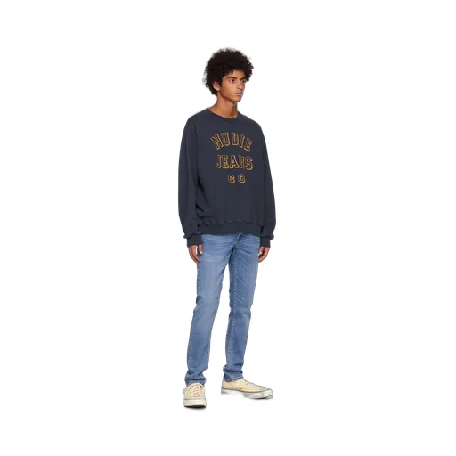 Logo-Decorated Straight Jeans