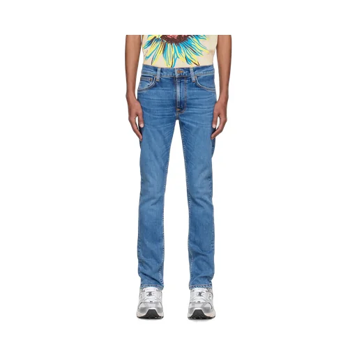 Logo-Decorated Straight Jeans