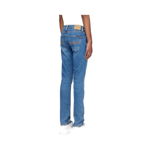 Logo-Decorated Straight Jeans