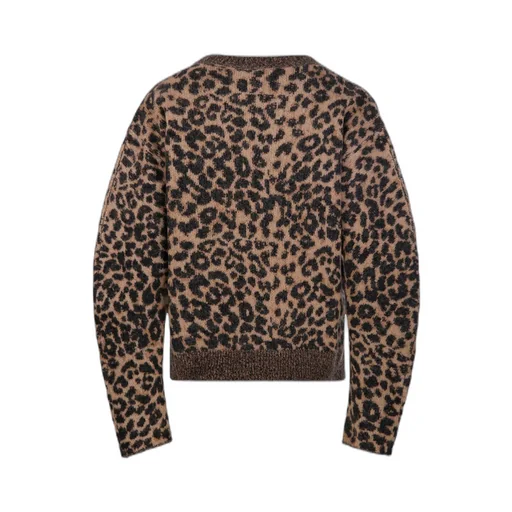 Leopard-Print Sweater